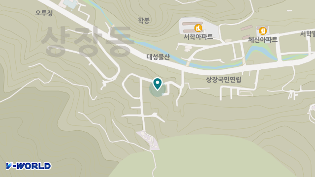태백노인전문요양원 위치 지도