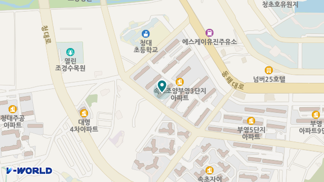 우진홈케어노인요양공동생활가정 위치 지도