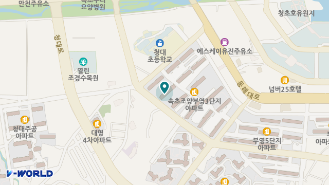 부영사랑요양원 위치 지도