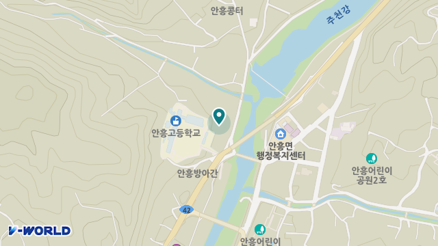 뉴스프링 위치 지도
