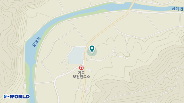 횡성재가노인복지센터 위치 지도