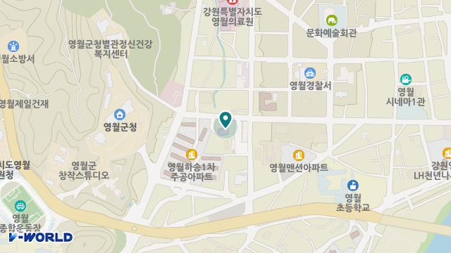 The 사랑 노인요양원 위치 지도