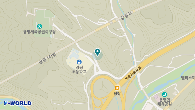 평창효사랑요양원 위치 지도