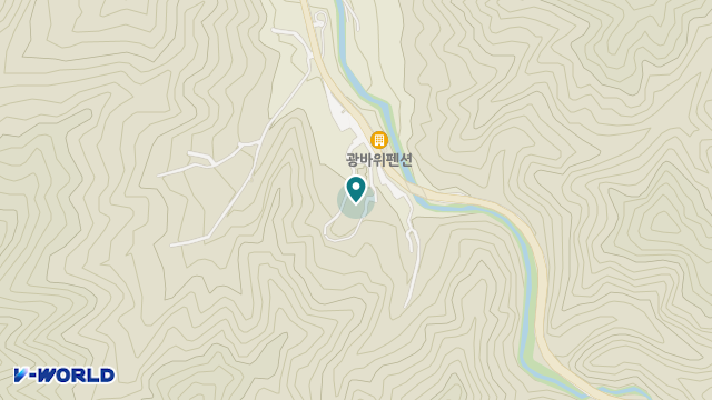 화천 원광 보은의 집 위치 지도