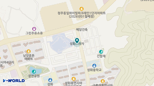 충북복지연합요양원 위치 지도
