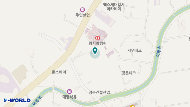 참사랑제2요양원 위치 지도