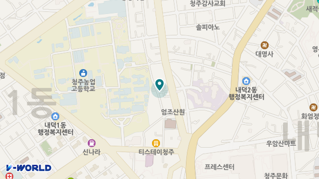 내덕요양원 위치 지도
