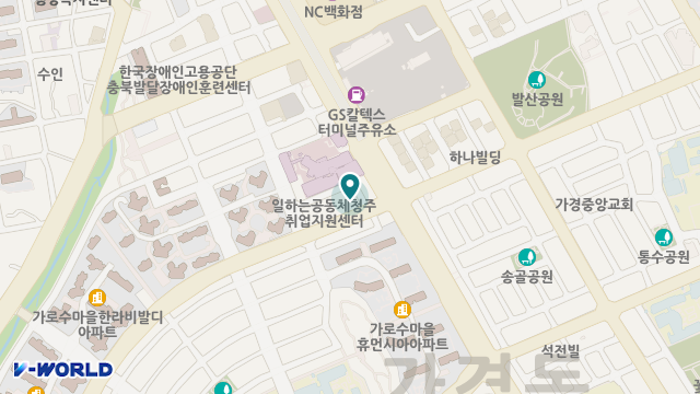 SM하나요양원 위치 지도