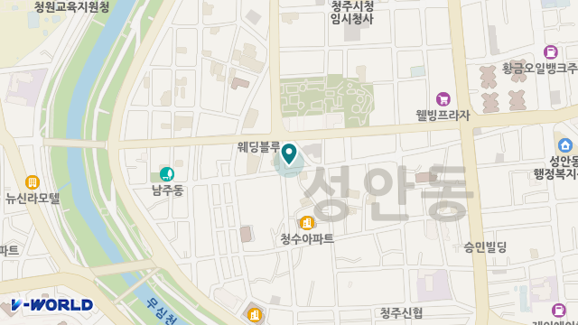 충청노인요양원 성안점 위치 지도