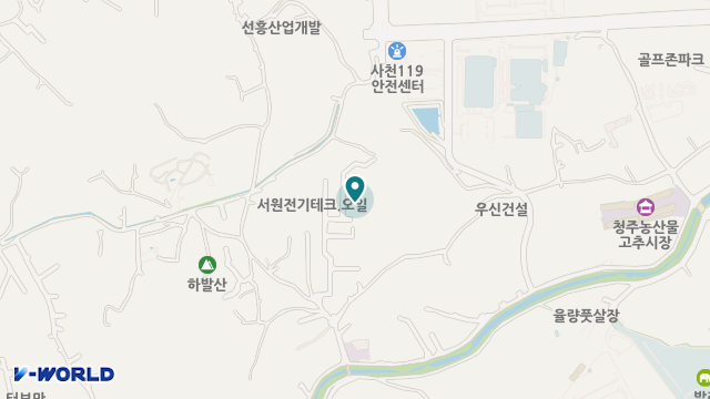 THE편한노인요양원 위치 지도