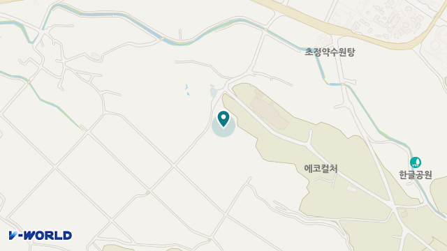 허그빌리지요양원 위치 지도