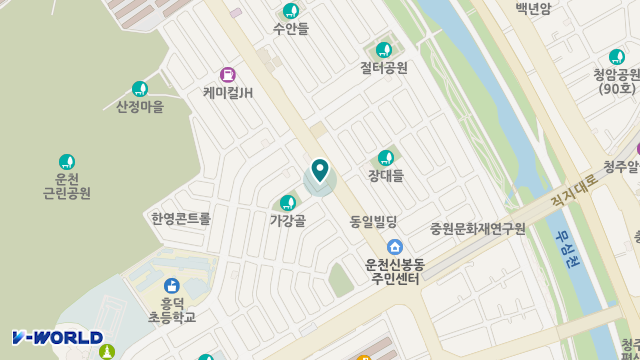 아름다운요양원 위치 지도