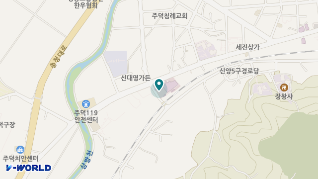 송원노인요양원 위치 지도