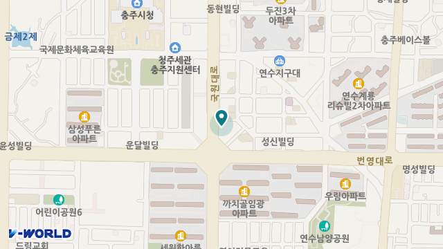 충주삼성요양원 위치 지도