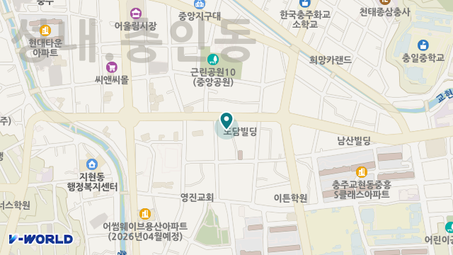 효성요양원 위치 지도