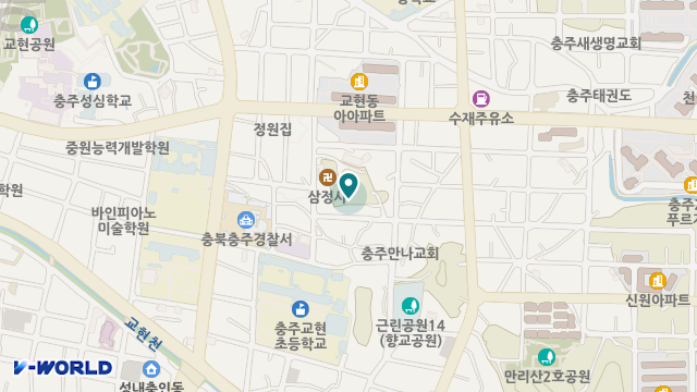 플래티늄 충주 위치 지도