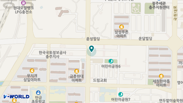 해피뜰실버빌리지 위치 지도