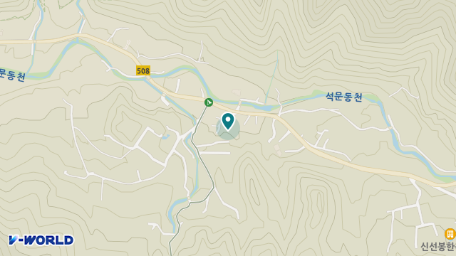 수안보아모르요양원 위치 지도