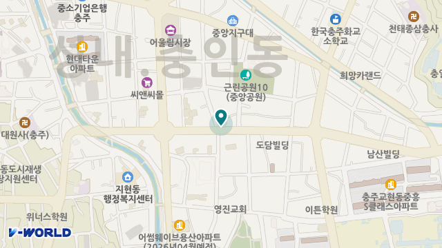 에덴요양원 위치 지도