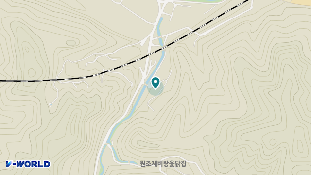 효자마을 위치 지도