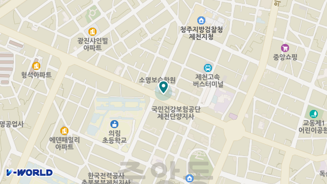 신화실버홈 위치 지도
