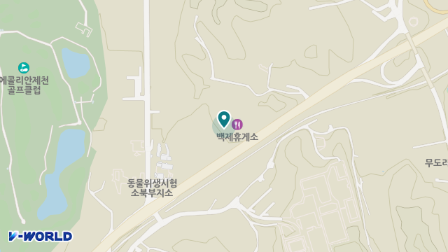 제천실버홈 위치 지도
