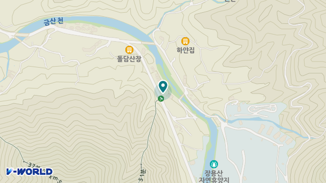 장령산요양원 위치 지도