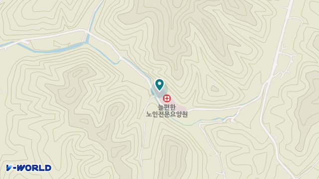 늘편한노인전문요양원 위치 지도