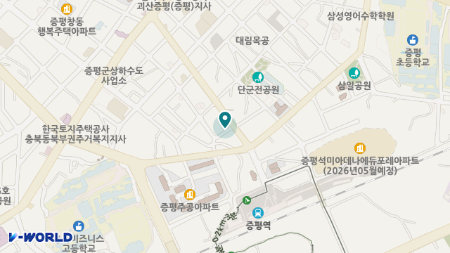 증평치매전문요양원 위치 지도