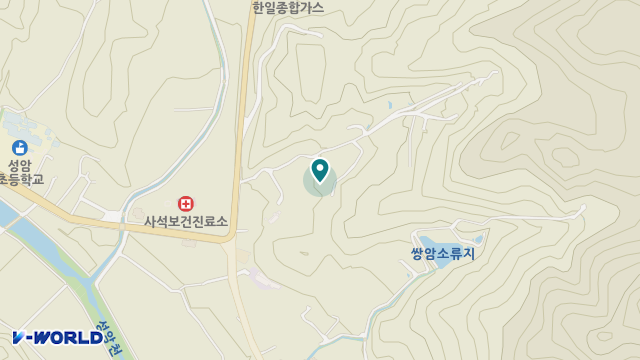 사석노인요양원 위치 지도