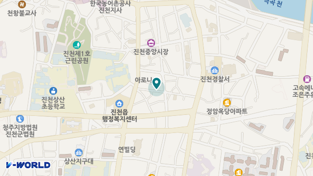 진천요양원 위치 지도