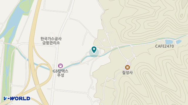 한울요양원 위치 지도