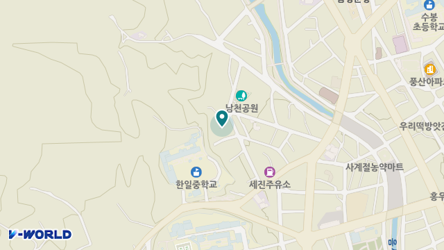 음성복지요양원 위치 지도