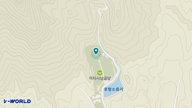 밝은언덕노인요양원 위치 지도