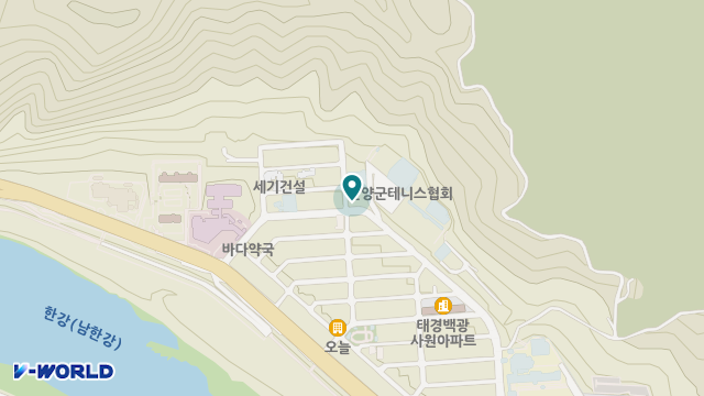 단양노인전문요양원 위치 지도