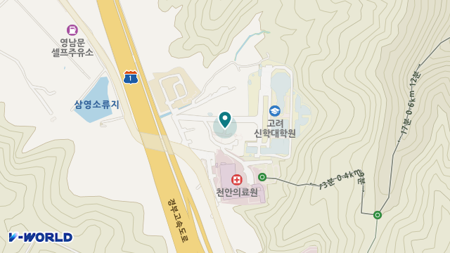 효자의 집 위치 지도