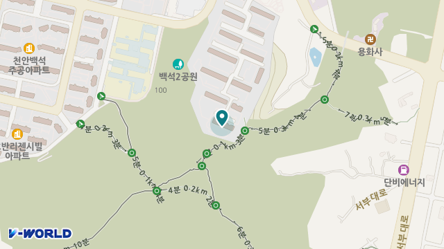 초록마을공동생활가정 위치 지도