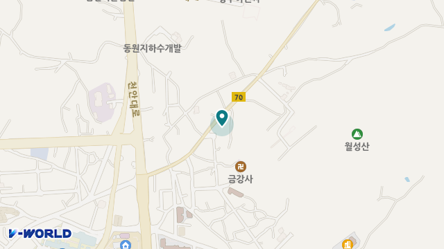 북천안요양원 위치 지도