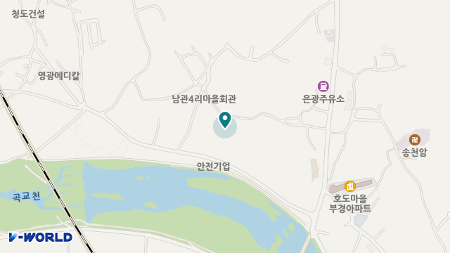 가람요양원 위치 지도