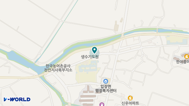 입장실버복지센터 위치 지도