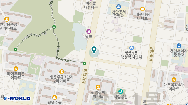 명품노인전문요양원 위치 지도