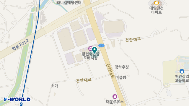 섬김요양원 위치 지도