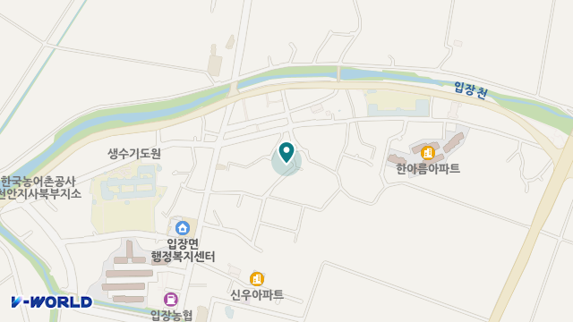 해바라기노인공동생활가정 위치 지도