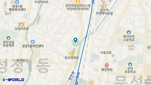우리사랑요양원 위치 지도