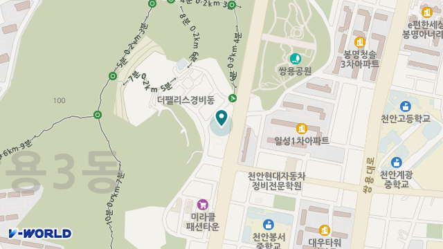 아가페요양원 위치 지도