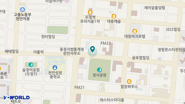 천안기쁨요양원 위치 지도