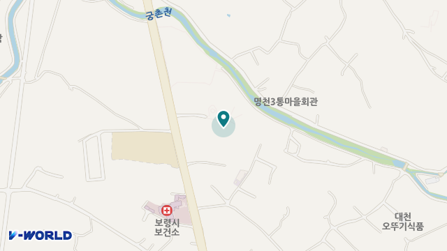 보령요양원 위치 지도