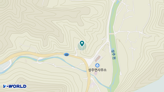 대천요양원 위치 지도