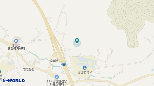 백합시니어빌요양원 위치 지도