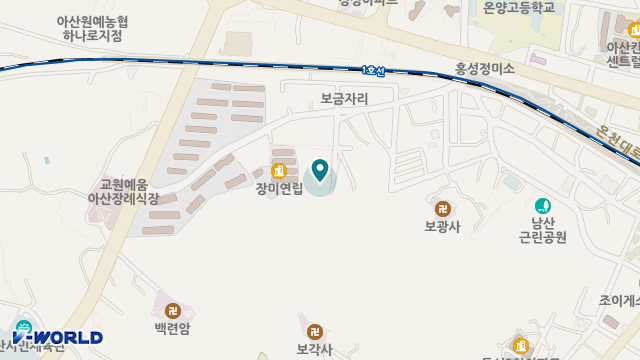 이화노인전문요양센터 위치 지도